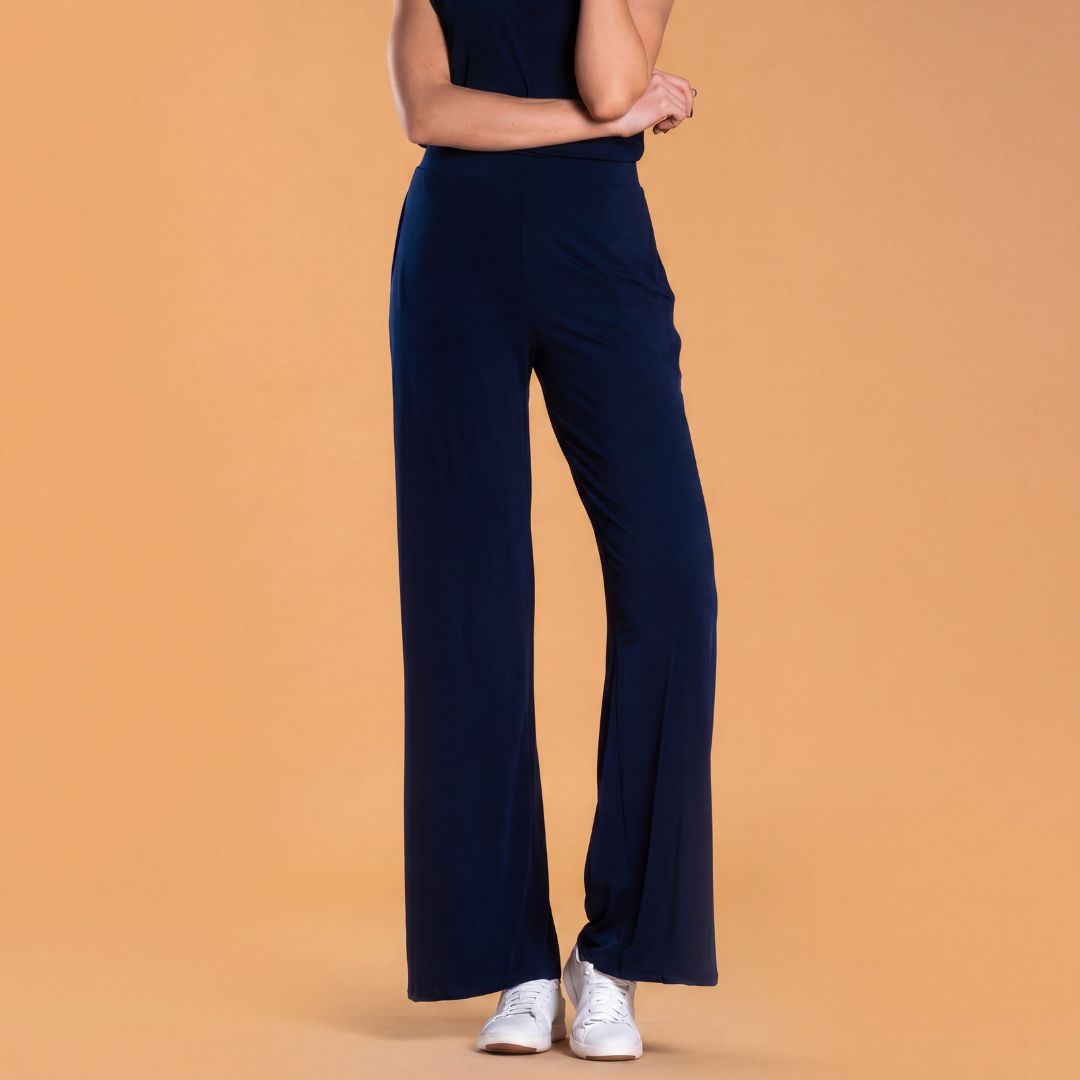 Habit Pants – Women's Wrinkle-Free Wide-Leg Pants with Pockets