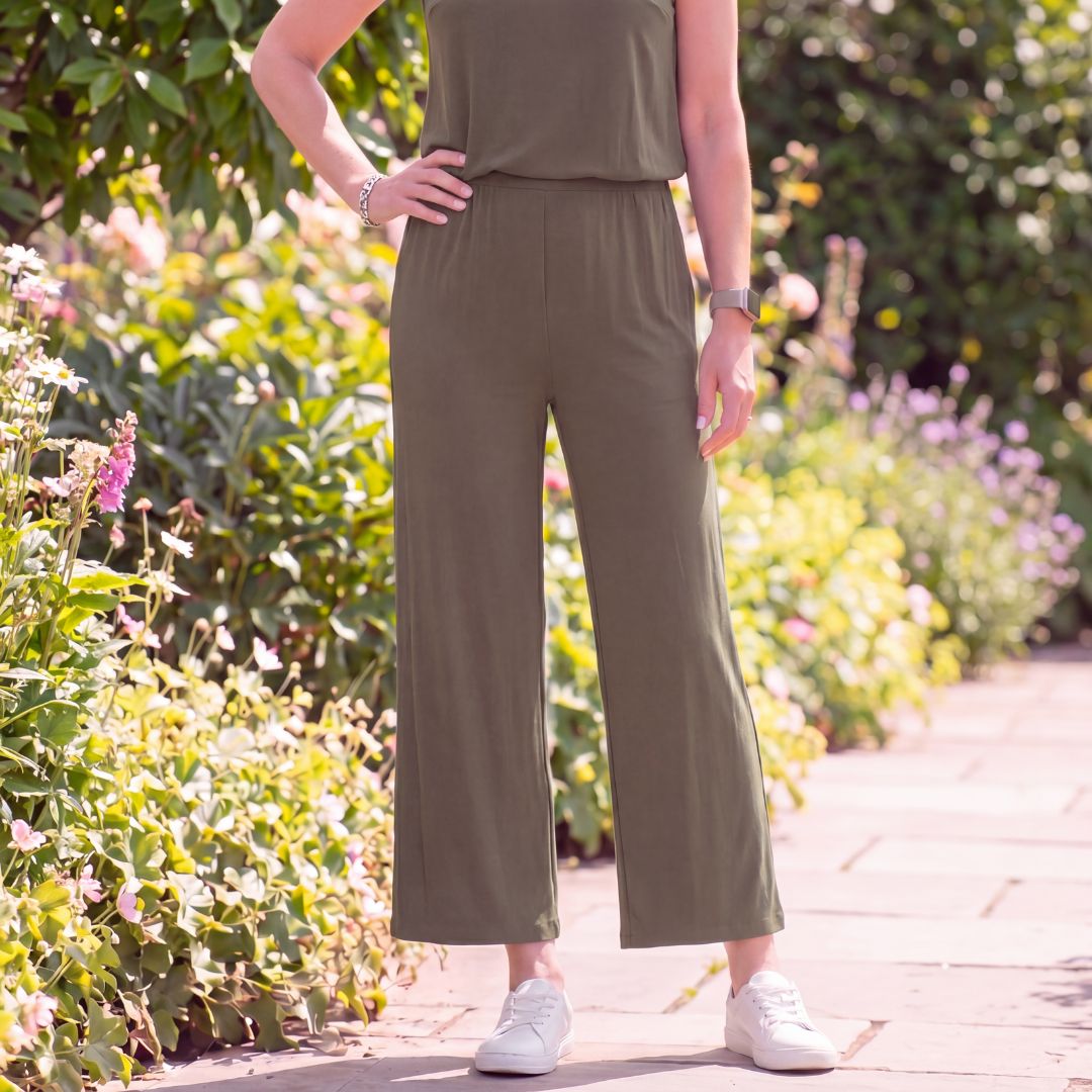 Habit Pants Petite – Women's Petite Wrinkle-Free Wide-Leg Pants