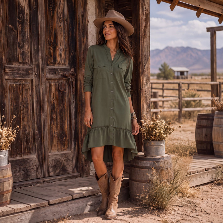 Brigitte Brianna Safari Dress