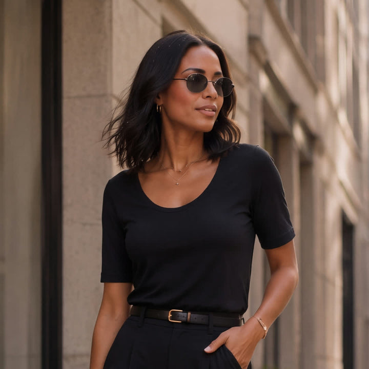 Brigitte Brianna Elbow Tee