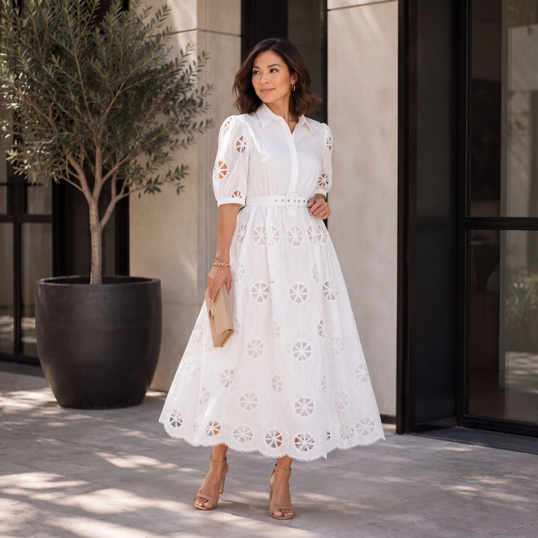 Eterna Lace Maxi Dress