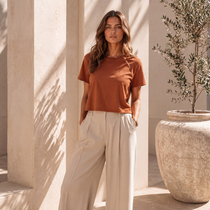 Brigitte Brianna Motion Tee