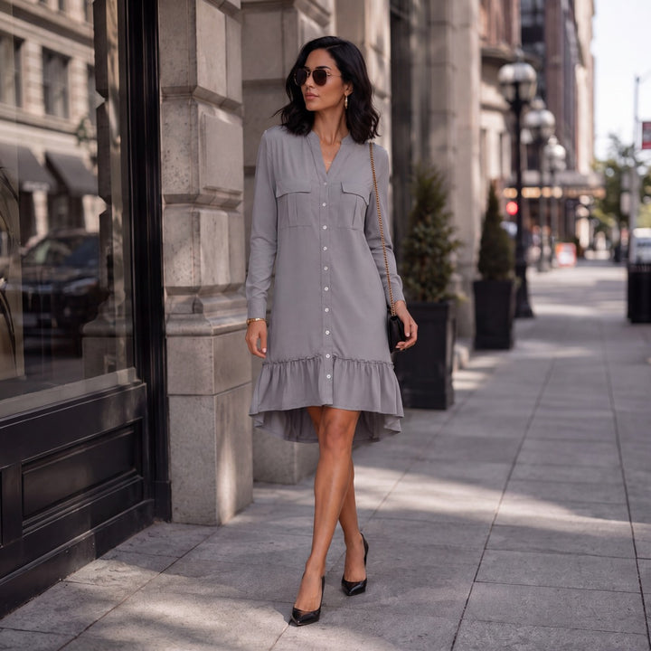 Brigitte Brianna Safari Dress