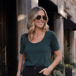 Brigitte Brianna Elbow Tee