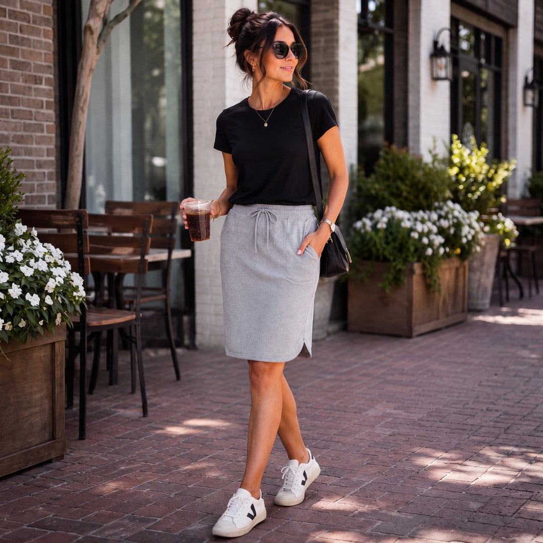 Brigitte Brianna Sweatshirt Skirt