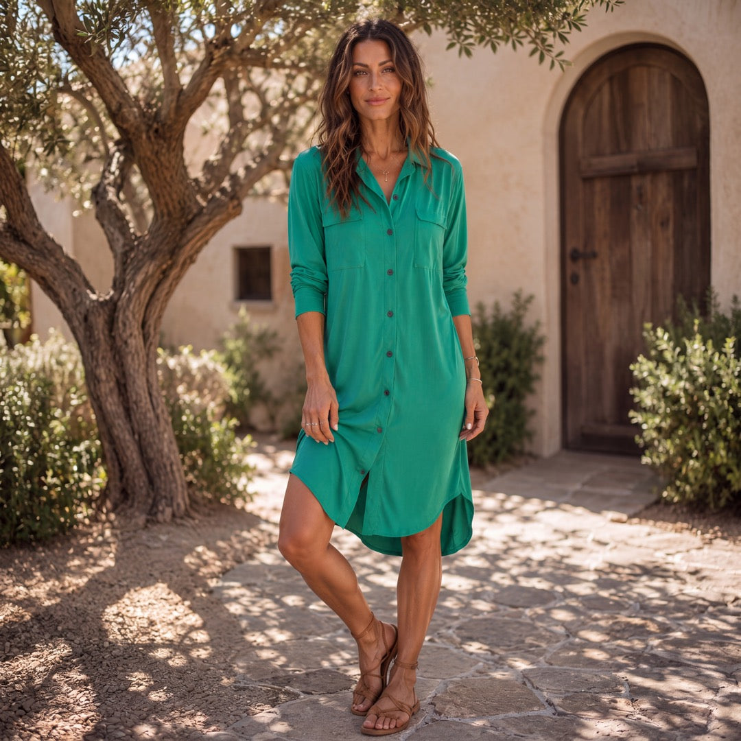 Brigitte Brianna Shirt Dress