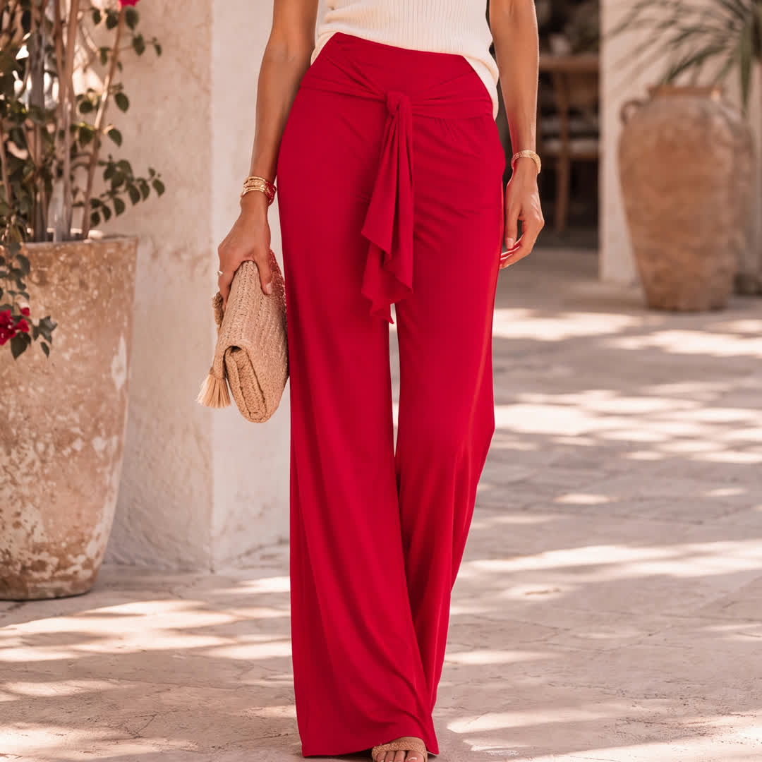 Brigitte Brianna Aloha Tie Pants
