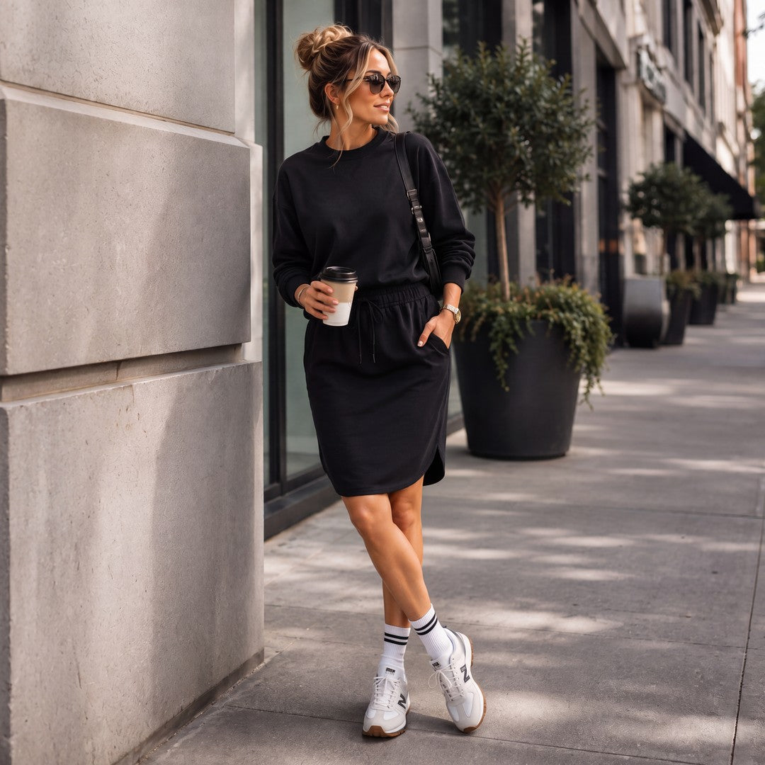 Brigitte Brianna Sweatshirt Skirt