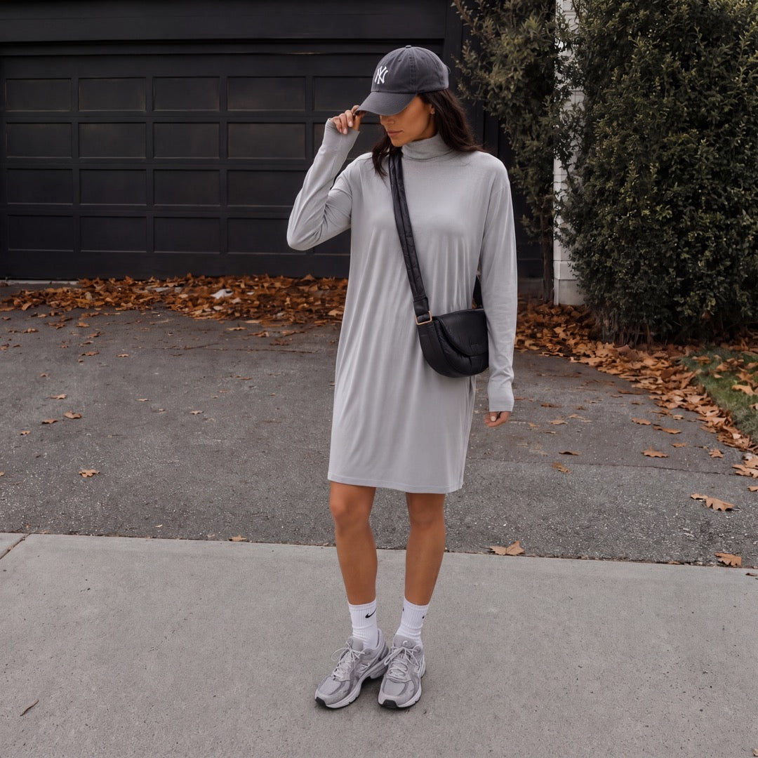 Brigitte Brianna Turtleneck Dress