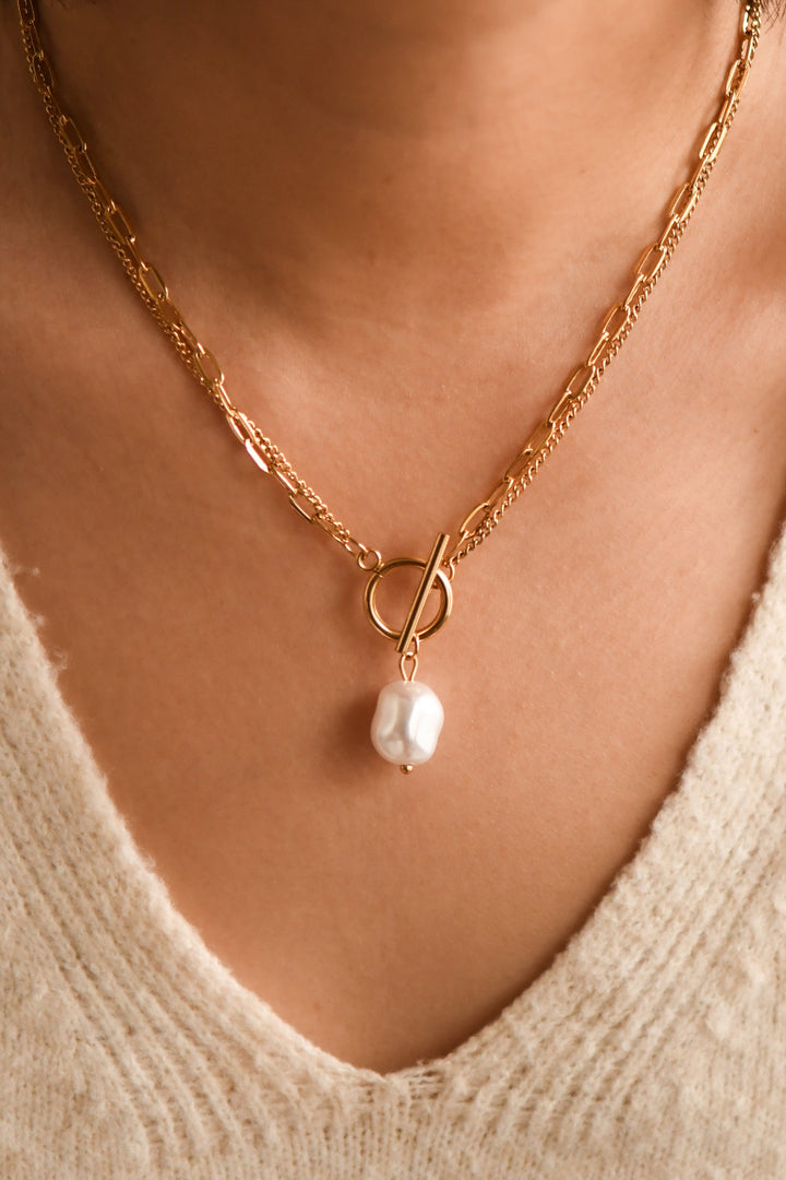 Pearl Layered Necklace