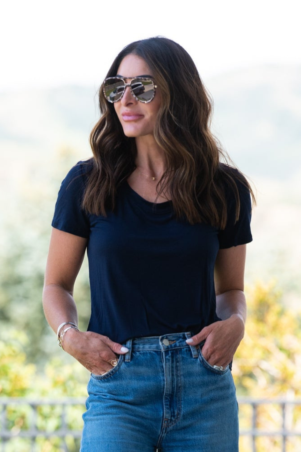 Brigitte Brianna Daily Tee - SexyModest Boutique