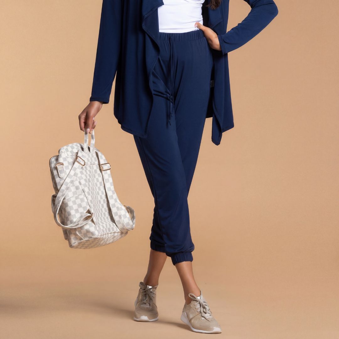 Street Joggers – Wrinkle-Free Lightweight Jogger Pants with Pockets for Women Black / S at SexyModest