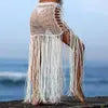 Fringed Hand Woven Swim Maxi