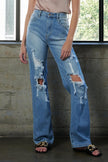 Sloane Wide Cut Straight