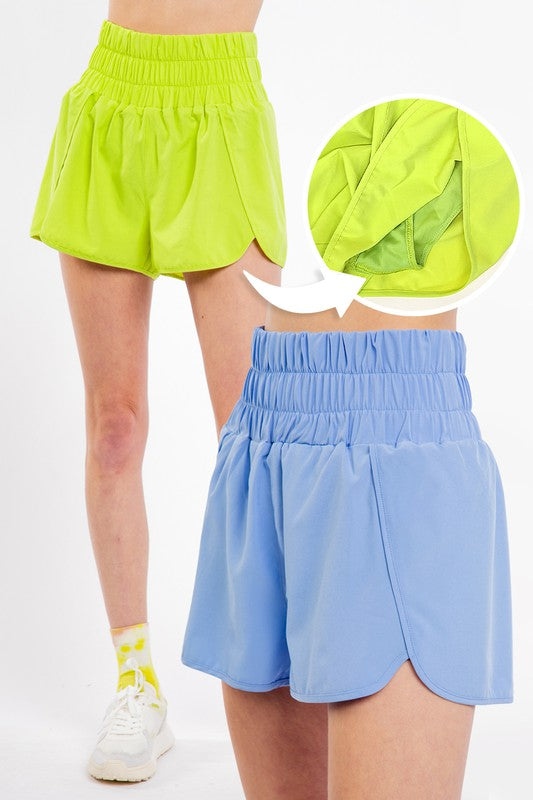 Melissa High Waist Athletic Shorts