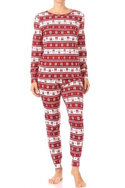 Holly Holiday Pajama Set