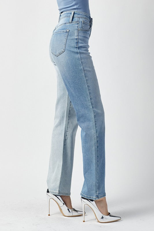 Haley Two Tone Denim