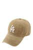 Distressed LA Baseball Cap