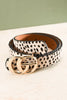GO Gold Buckle Belt