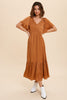 Millie Smocked Midi Dress