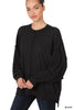 WaffleWhisper Oversized Sweater