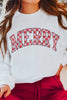 Merry Plaid Sweatshirt