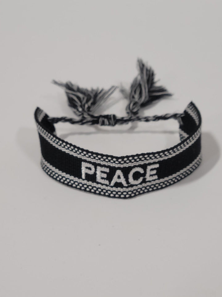 Peace Adjustable Bracelet