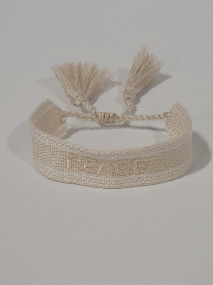 Peace Adjustable Bracelet