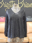 Gloria Sequin Blouse