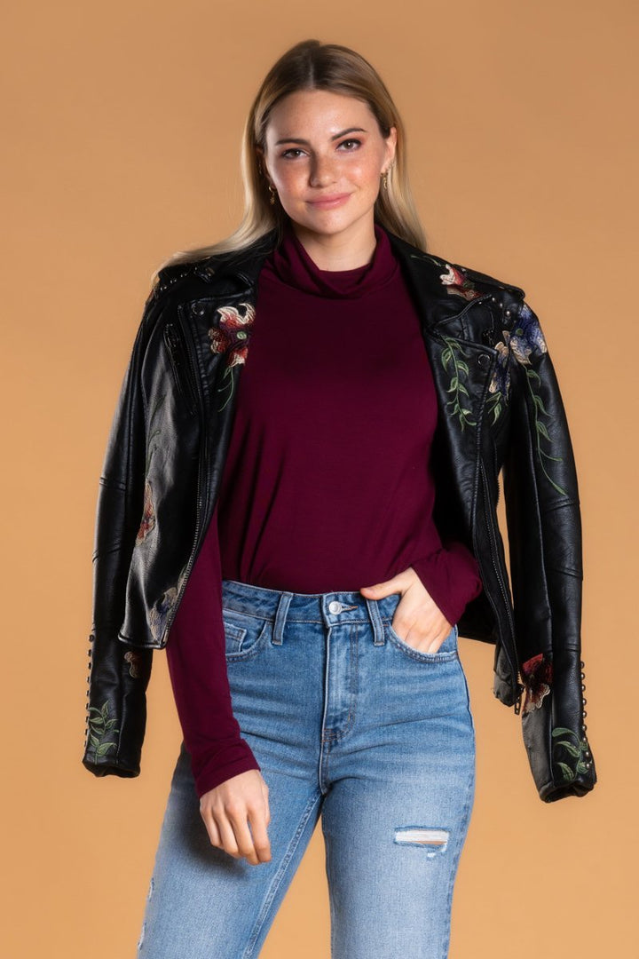 Modest Tops: Aspen Turtleneck - SexyModest Boutique