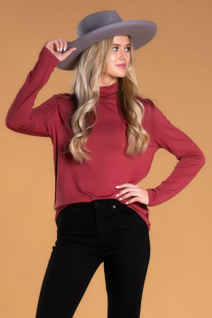 Modest Tops: Aspen Turtleneck - SexyModest Boutique