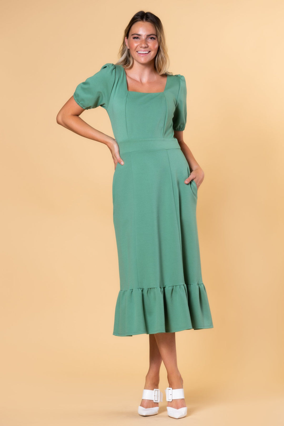 Brigitte Brianna Berkley Modest Dress