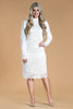 Brigitte Brianna Jolie Modest Dress White