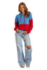 Brigitte Brianna Color Block Hoodie