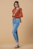 Brigitte Brianna Ice Ruffle Top