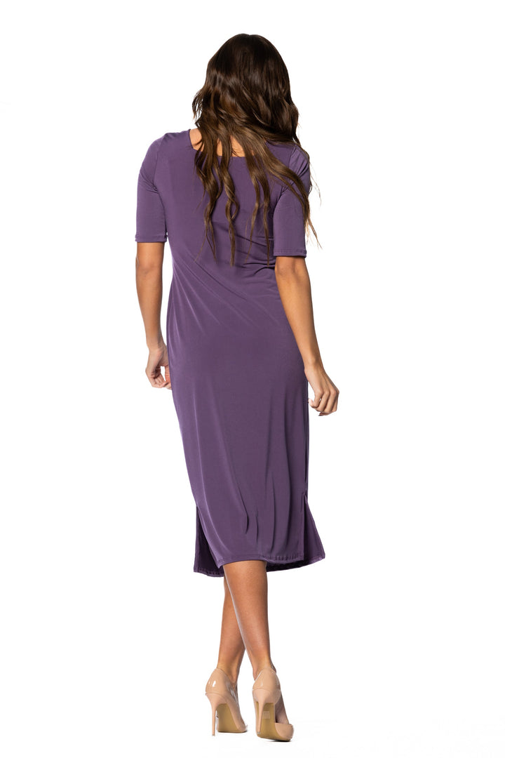 Brigitte Brianna Square Neck Dress