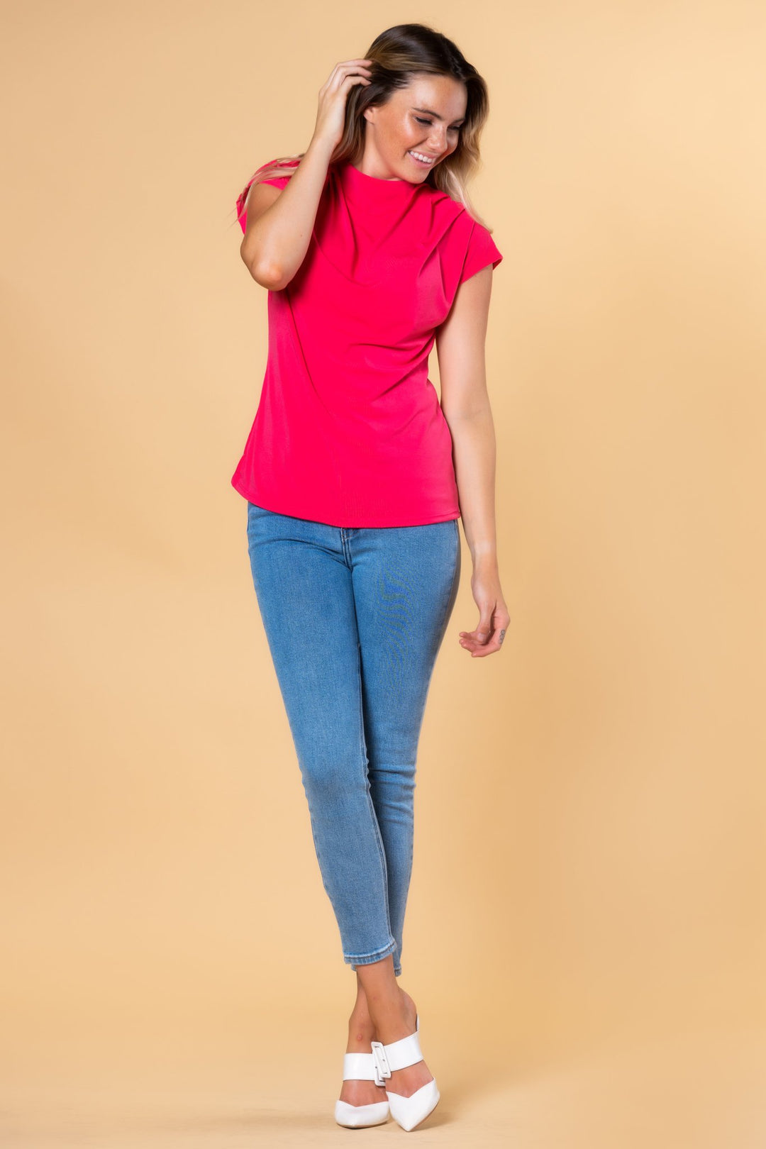 Brigitte Brianna Cascade Top