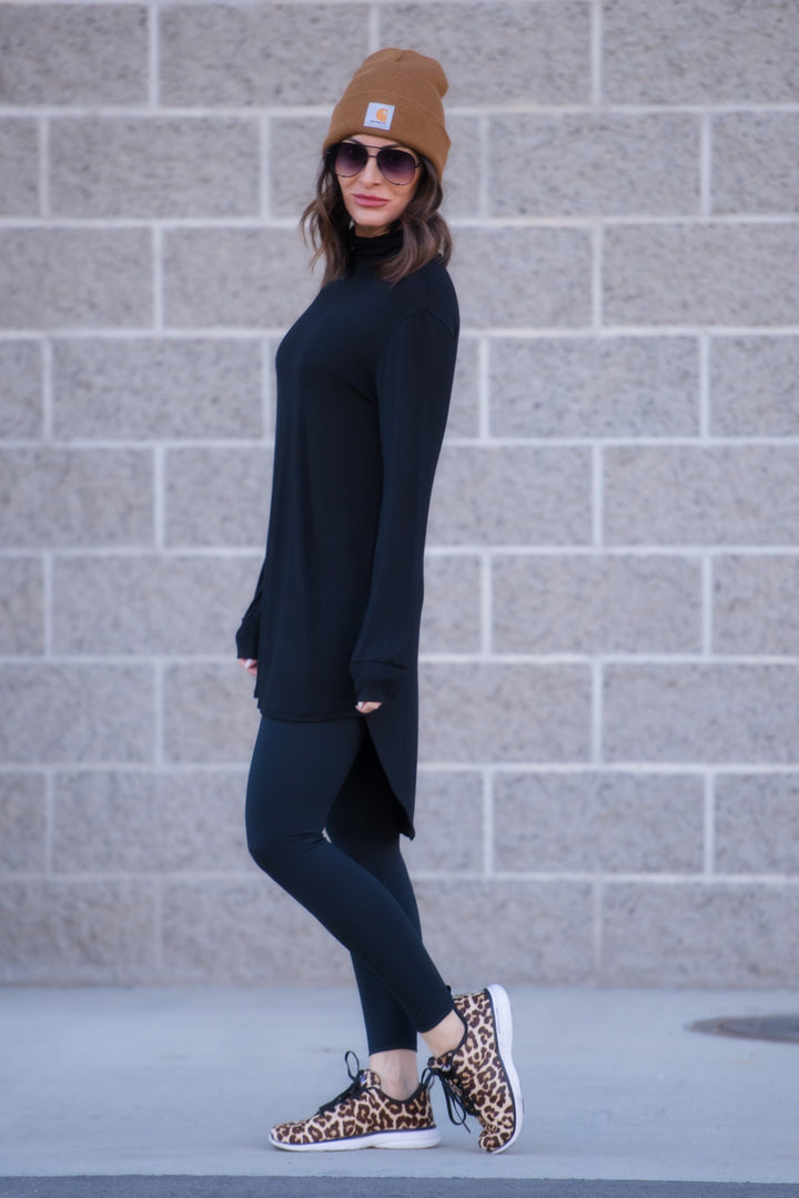 Modest Tops: Shirttail Tunic - SexyModest Boutique