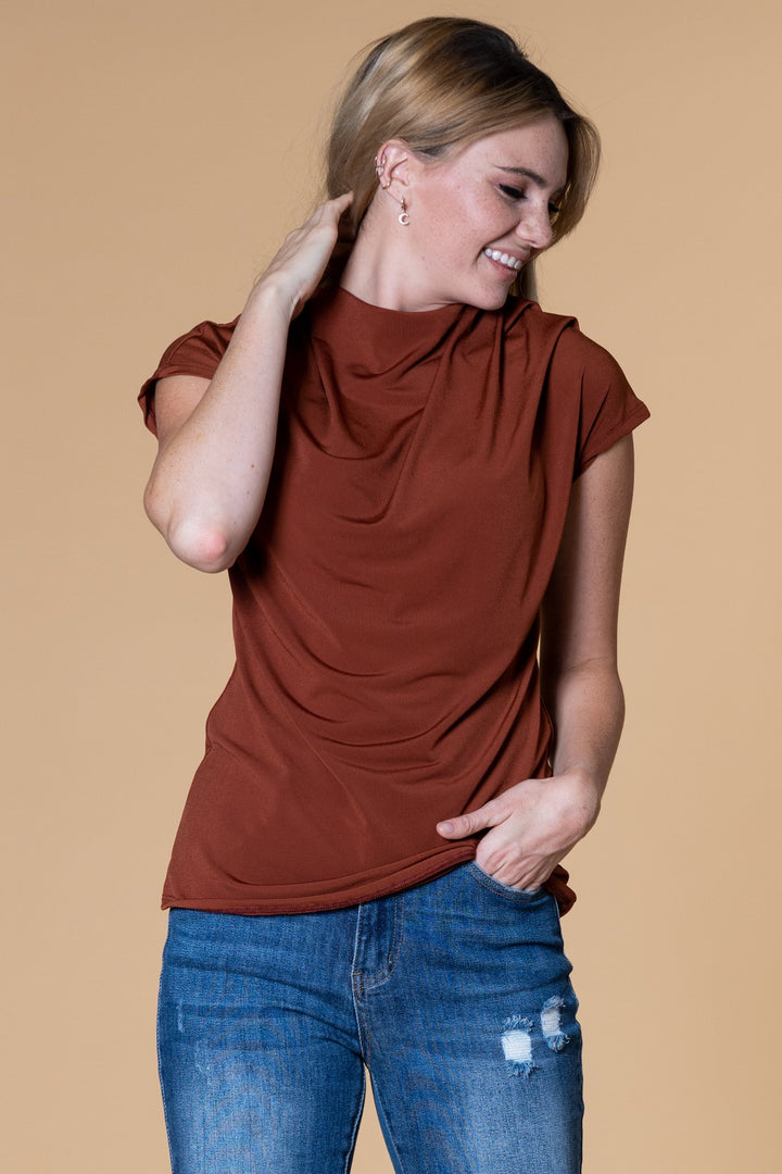 Brigitte Brianna Cascade Top