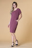 Brigitte Brianna Pocket Tee Dress