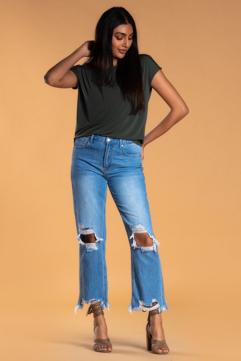 Modest Tops: Brigitte Brianna Everyday Tee - SexyModest Boutique