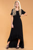 Brigitte Brianna High-Low Jersey Dress by SexyModest Boutique
