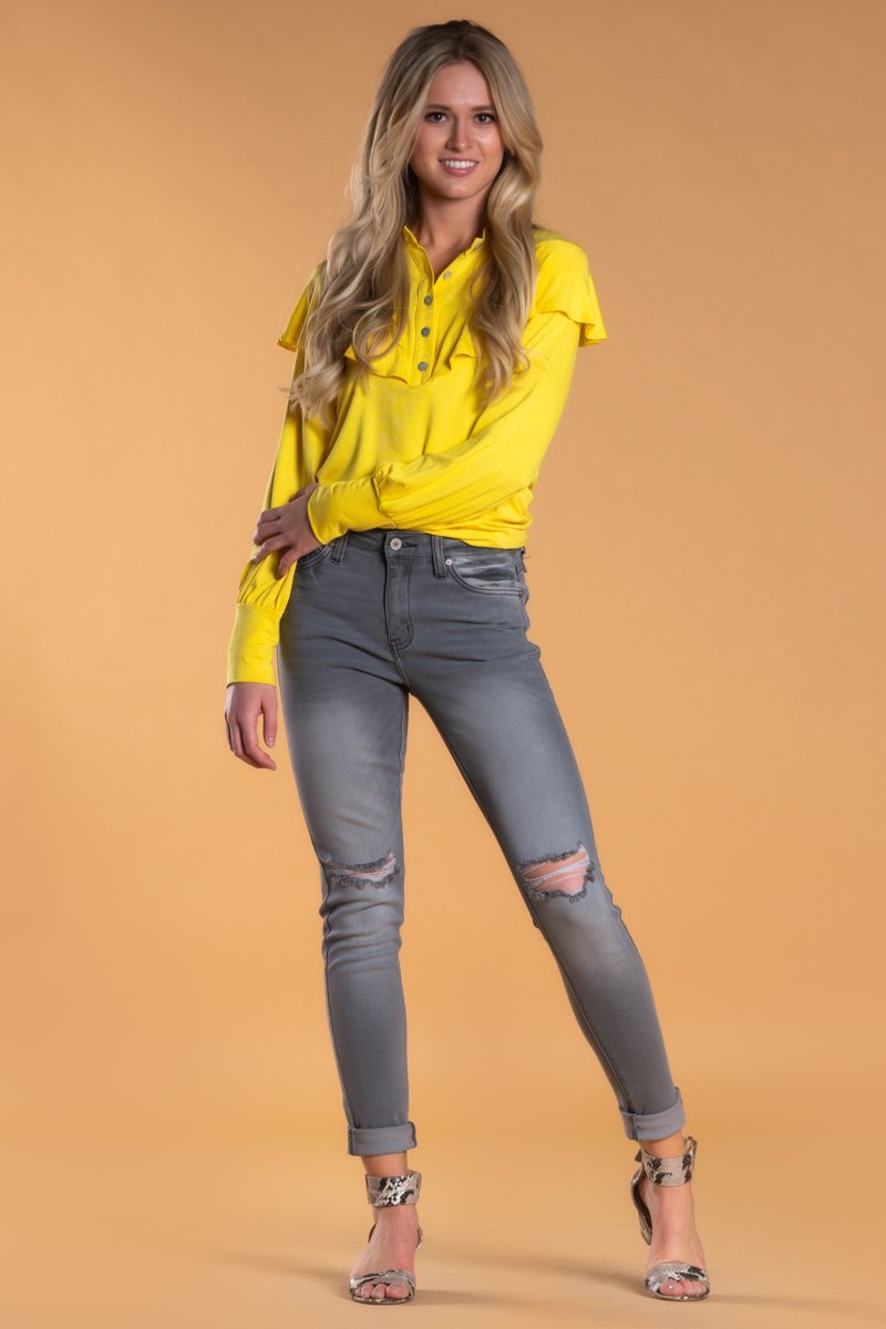 Brigitte Brianna Hudson Top Modest Clothing