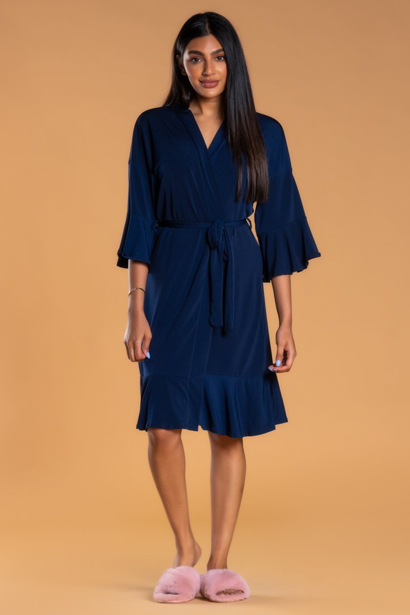 Modest Tops: Luxury Robe - SexyModest Boutique Ivory Coral / L at SexyModest Modest Tops: Luxury Robe - SexyModest Boutique Ivory Coral / L at SexyModest