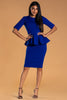 Brigitte Brianna Peplum Dress by SexyModest Boutique