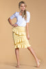 Brigitte Brianna Ruffle Skirt by SexyModest Boutique