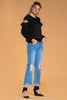 Modest Tops: Brigitte Brianna Ruffle Sweatshirt - SexyModest Boutique
