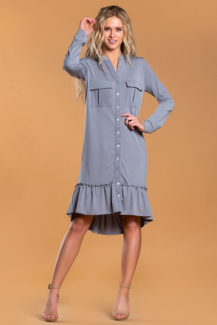 Brigitte Brianna Safari Modest Dress by SexyModest Boutique