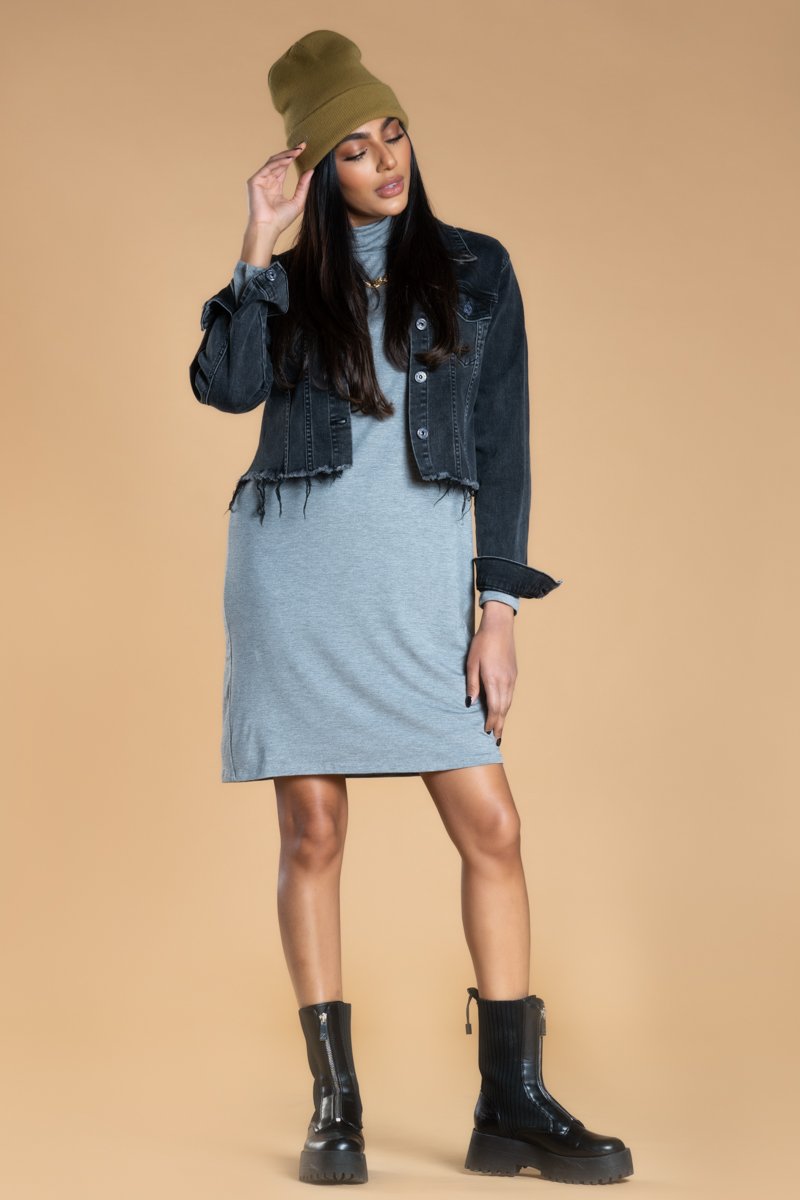 Turtleneck Dress: Modest Dresses By Brigitte Brianna Turtleneck Dress: Modest Dresses By Brigitte Brianna