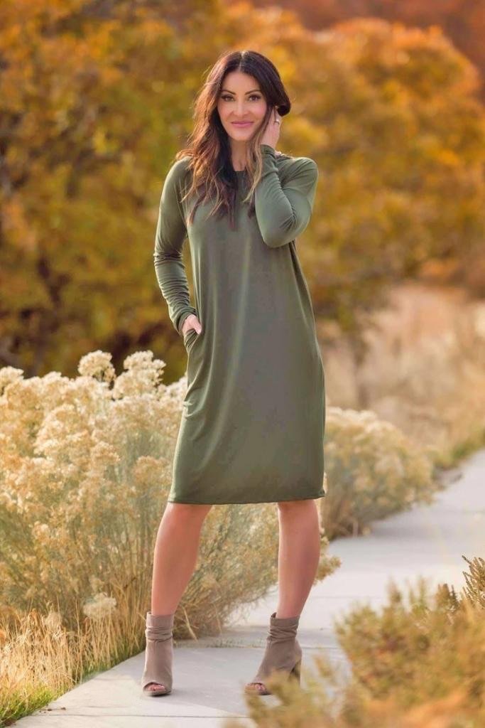 Relax Dress: Modest Dresses By Brigitte Brianna - SexyModest Boutique Wine / Small at SexyModest Relax Dress: Modest Dresses By Brigitte Brianna - SexyModest Boutique Wine / Small at SexyModest